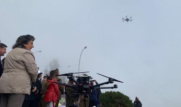 Municipio de Viña del Mar inició operación de drones para potenciar seguridad ciudadana