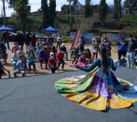 Niños y Niñas de Forestal disfrutaron actividades artísticas y recreativas en intervención ciudadana municipal
