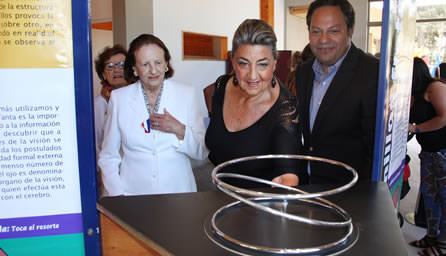 Sala de los sentidos y plazoleta Miró en   Artequin Viña fue inaugurada por alcaldesa Virginia Reginato