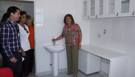 Municipio recepcionó obras de nuevo CESFAM de Gómez Carreño