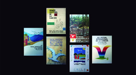 Municipio invita a muestra de afiches y videos históricos del Festival Internacional de la Canción de Viña del Mar