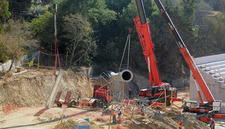 Municipio de Viña del Mar clarifica situación de caída de torre de iluminación en obras de Estadio Sausalito