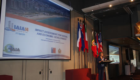 Conferencia Mundial de evaluación ambiental fue inaugurada por alcaldesa Virginia Reginato