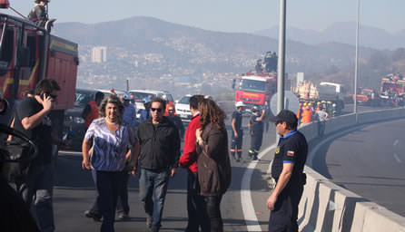 Alcaldesa Virginia Reginato  lamenta siniestro forestal en sector Las Palmas