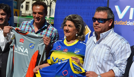 Con arengazo de alcaldesa Virginia Reginato y capitán  Gustavo Dalsasso llaman a apoyar a Everton