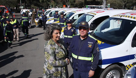 Renovada flota de patrullas de Seguridad Ciudadana, presentó alcaldesa Virginia Reginato