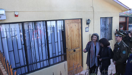 Alarmas comunitarias inauguró alcaldesa Virginia Reginato en Santa Julia para potenciar  seguridad del  barrio