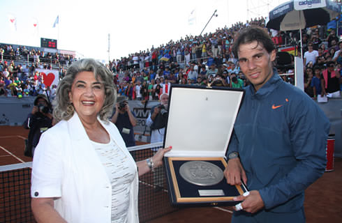 Alcaldesa Virginia Reginato, Nadal visita ilustre