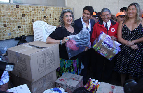 Alcaldesa Virginia Reginato, aporte solidario