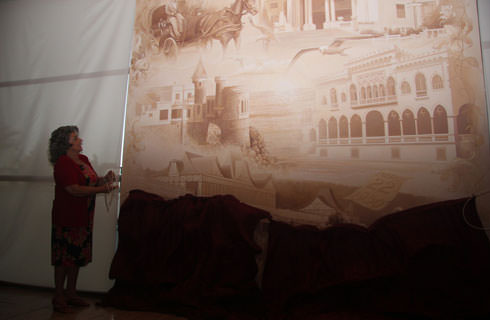 Alcaldesa Virginia Reginato,Mural