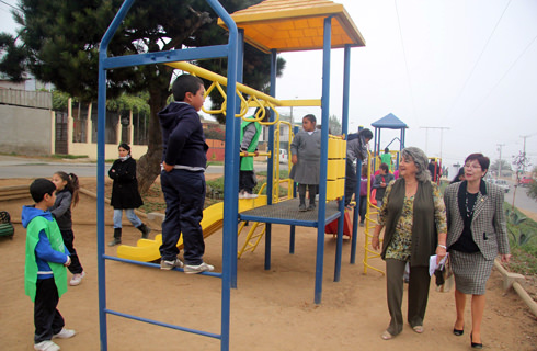 Alcaldesa Virginia Reginato, juegos