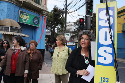 Alcaldesa Virginia Reginato, camaras televigilancia
