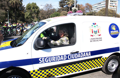 Alcaldesa Virginia Reginato,Seguridad ciudadana