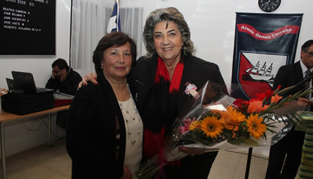 Unión de JJVV de Gómez Carreño celebró 22 años en ceremonia encabezada por alcaldesa Virginia Reginato