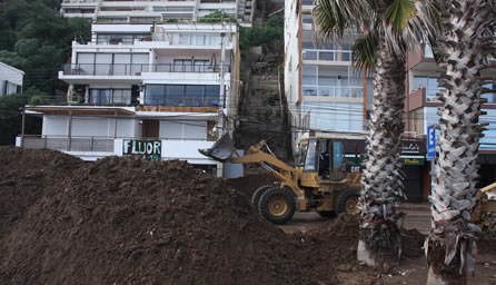 MOP inicia trabajos en colector Las Golondrinas de Reñaca por gestiones de alcaldesa Virginia Reginato