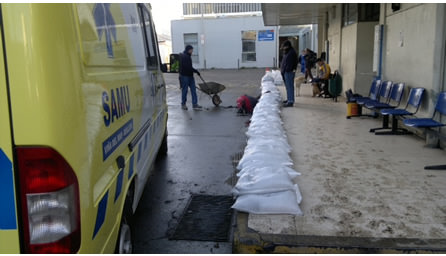 Municipalidad de Viña del Mar colaboró en faenas de limpieza en  Hospital Gustavo Fricke
