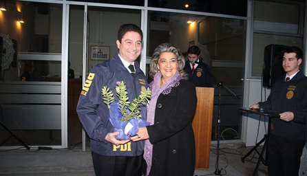 Aniversario  81 de la PDI fue encabezado por alcaldesa Virginia Reginato en Viña del Mar