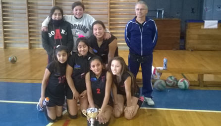 Escuela de vóleibol de la Casa del Deporte en Viña del Mar se adjudicó provincial de los Juegos Nacionales Escolares