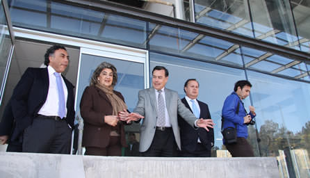 Obras de estadio Sausalito presentan 60% de avance confirmó alcaldesa Virginia Reginato