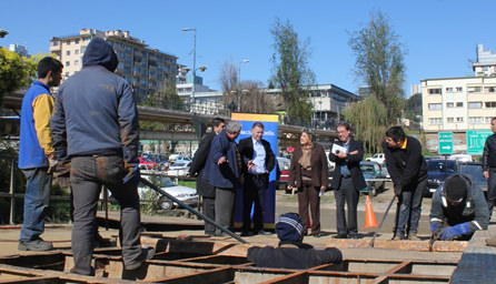 Municipio de Viña del Mar inició reparación de puentes mecanos del estero