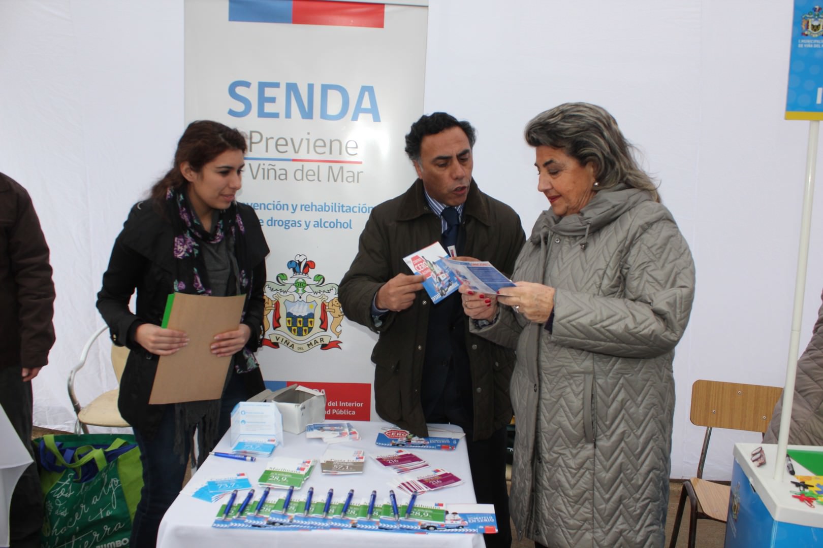 En feria Caupolicán se desarrolló operativo social y de servicios del  municipio de Viña del Mar y Gobierno Regional