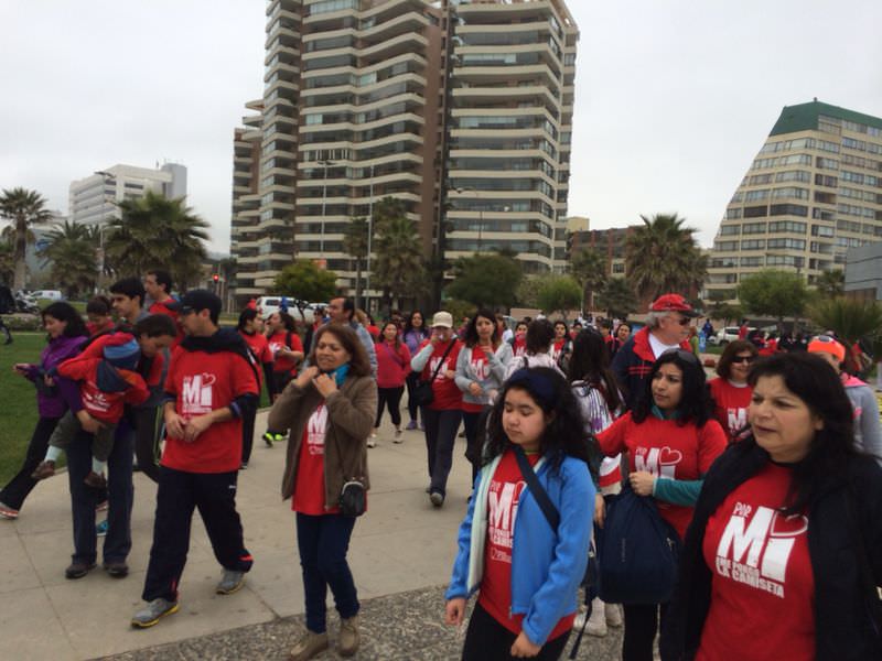 Con  caminata y zumbatón, Municipalidad de Viña del Mar y Fundación Cardiovascular cerraron el Mes del Corazón