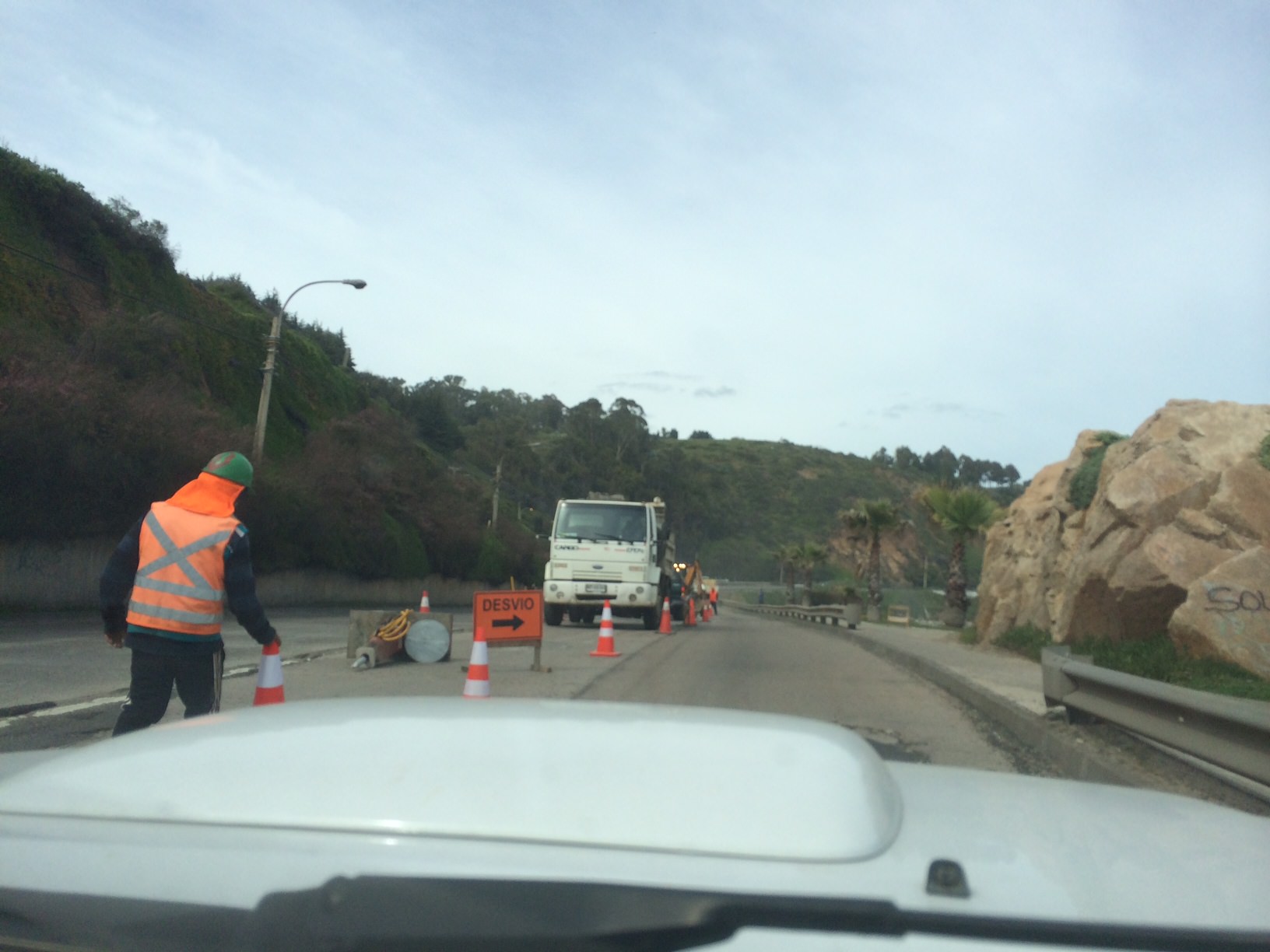 Municipio de Viña del Mar inició este lunes trabajos de mejoramiento en Av. Borgoño