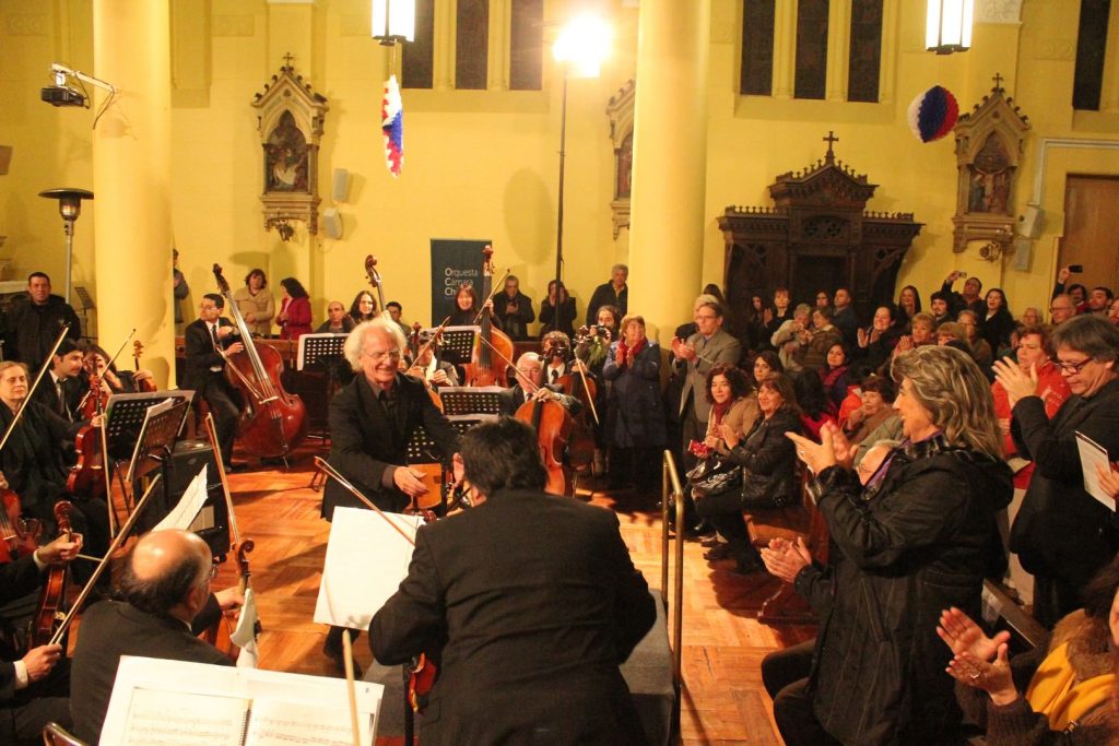 Imagen principal: Concierto de Orquesta de Cámara de Chile fue elogiado por alcaldesa Virginia Reginato