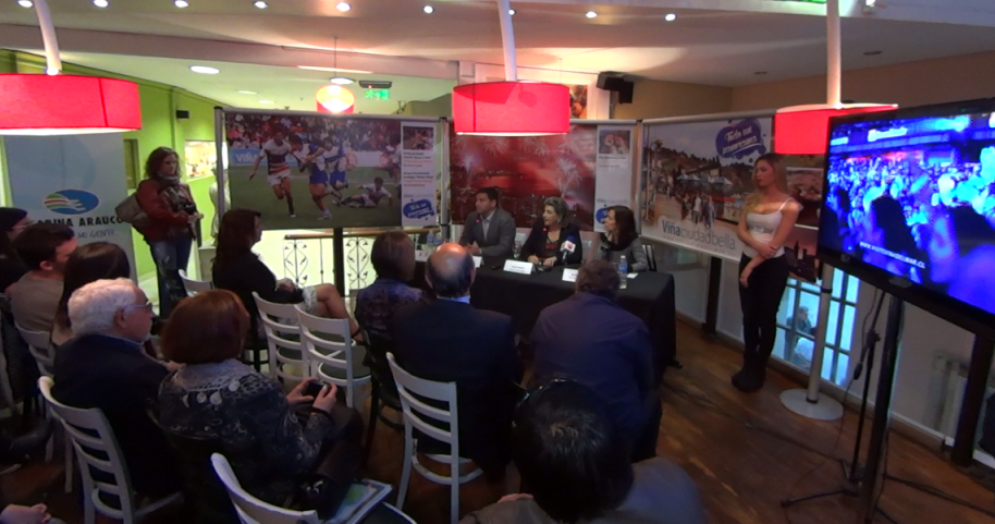 En Córdoba, alcaldesa Virginia Reginato lanzó programa de promoción y presentó a empresarios locales Plan de turismo de Viña del Mar