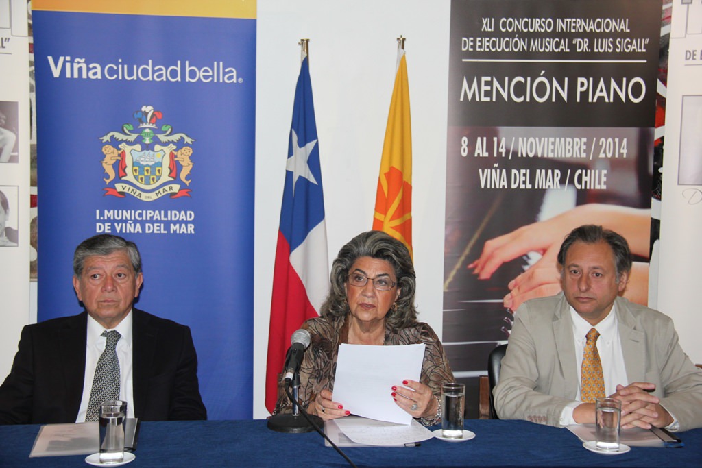 Pianistas de diez países participarán  en 41° Concurso Musical Dr. Luis Sigall