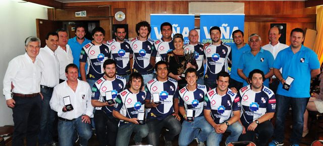 Municipalidad de Viña del Mar homenajeó a Old Mackayans, campeón de Chile de rugby