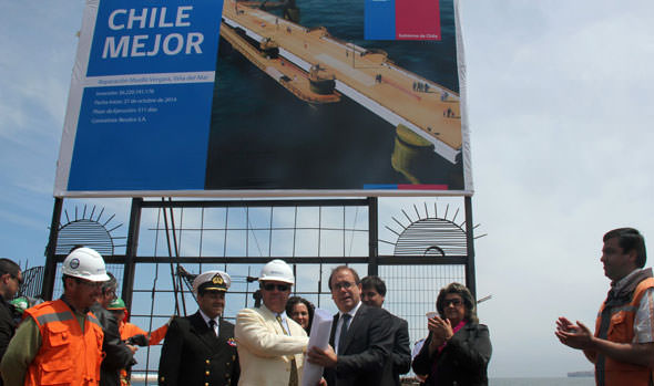 La recuperación del Muelle Vergara destaca alcaldesa Virginia Reginato