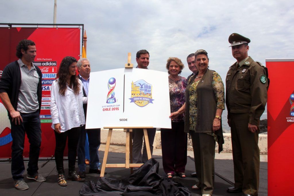 Imagen principal: Logo oficial de Viña del Mar para  Mundial sub-17 fue presentado por alcaldesa Virginia Reginato