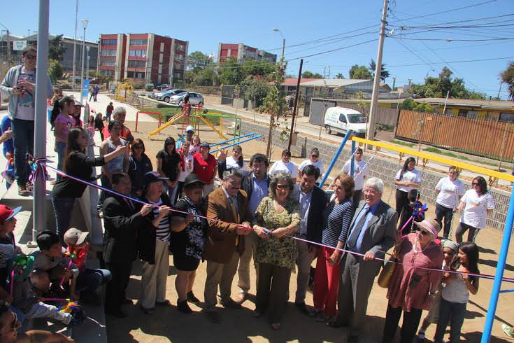 Plaza y anfiteatro El Maqui de Miraflores Alto fue inaugurada por alcaldesa Virginia Reginato
