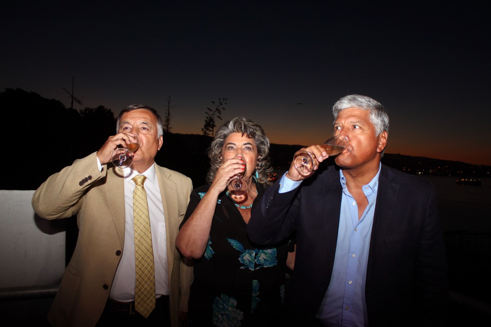 Municipios de Viña del Mar, Valparaíso y Concón realizaron colorido adelanto de espectáculo Año Nuevo en el mar