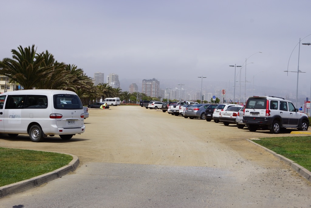 Municipio de Viña del Mar informa de comienzo de control en estacionamientos en el borde costero
