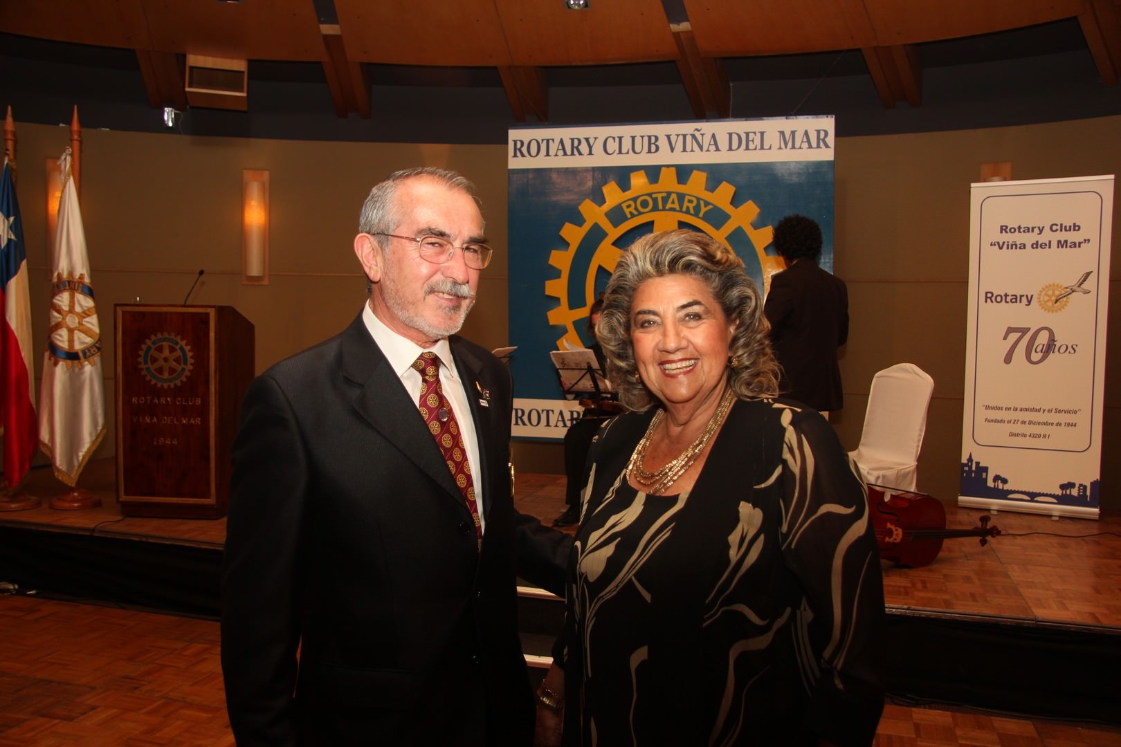 Rotary Club Viña del Mar  distinguió a alcaldesa Virginia Reginato como socia honoraria