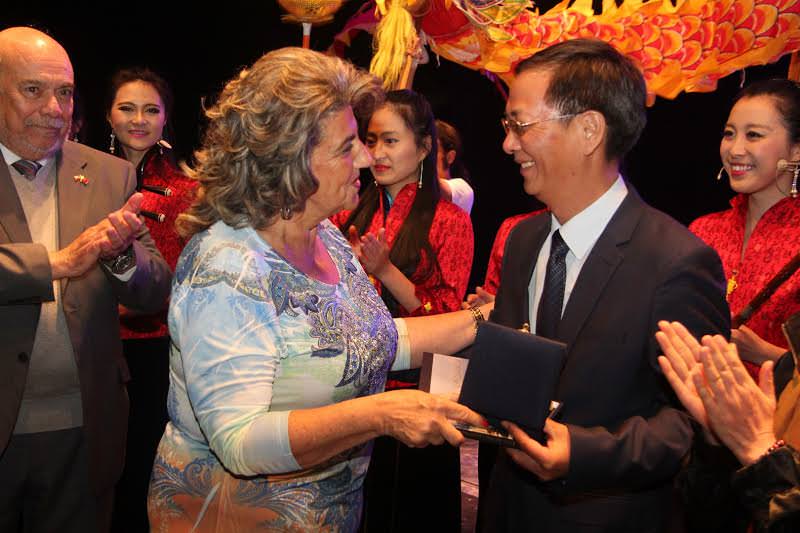 Con una exitosa presentación de “Las chicas mariposa” culminó la celebración de Año Nuevo Chino