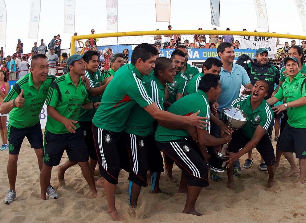 México se coronó campeón de la Beach Soccer Worldwide Tour Viña 2015