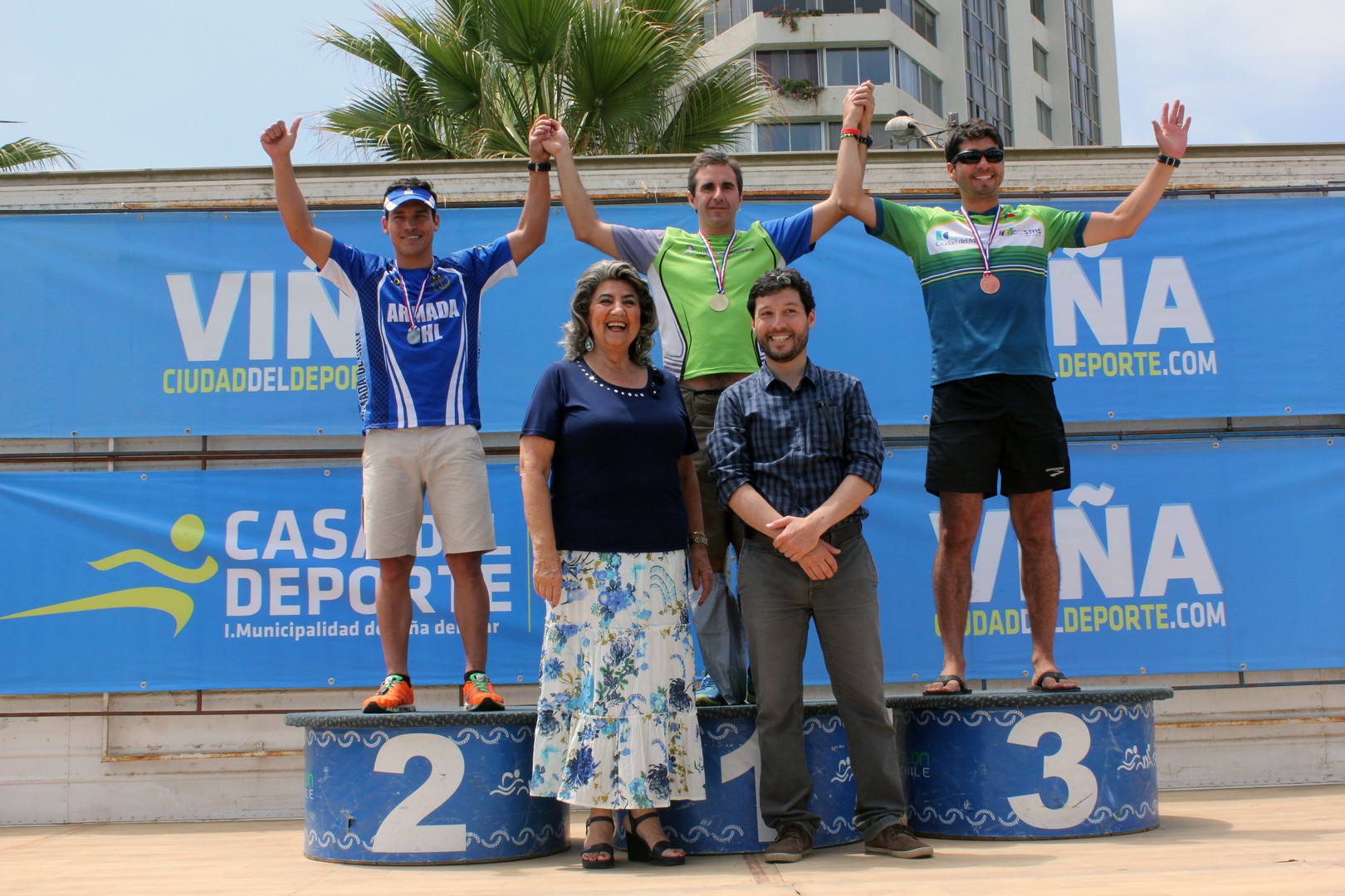 Chilenos dominaron en el Triatlón Internacional de Viña del Mar 2015