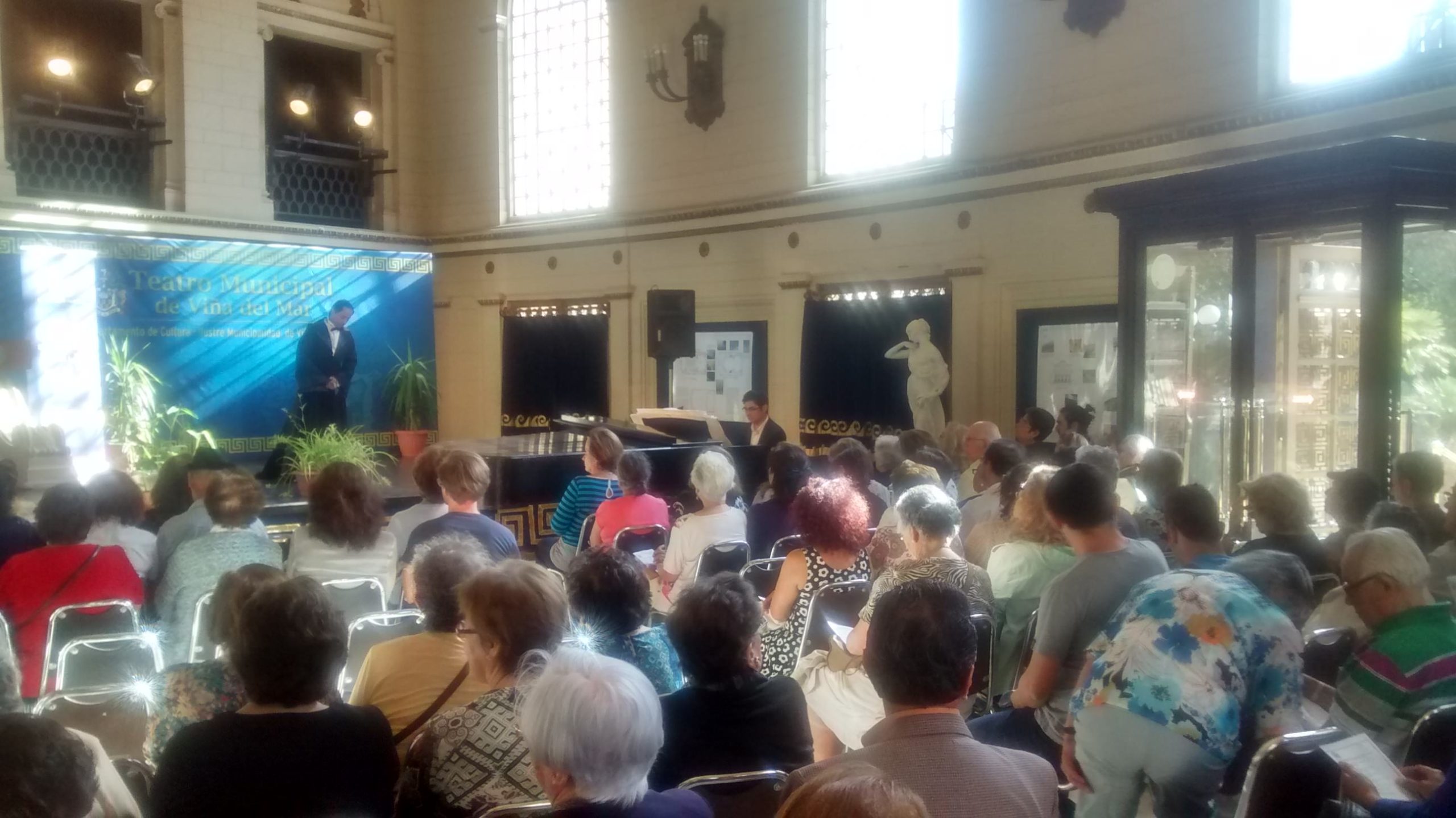 Municipio de Viña del Mar realizó exitoso concierto lírico para adultos mayores