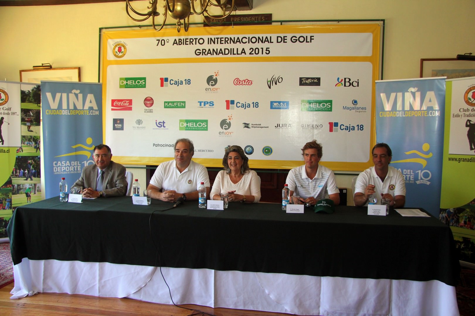 Los mejores representantes del golf sudamericano participan en el 70° abierto de Granadilla en Viña del Mar