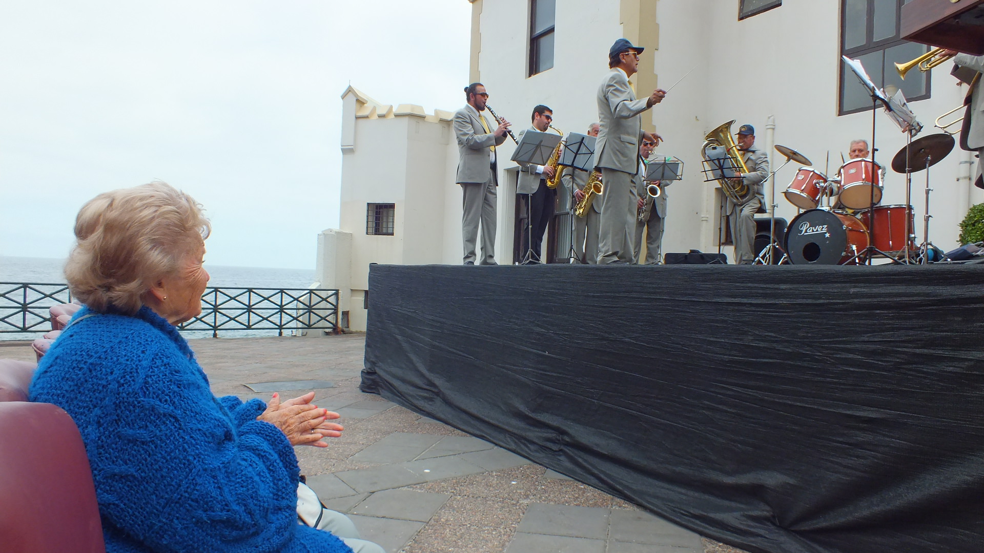En Castillo Wulff continúa presentación de Banda Municipal de Viña del Mar