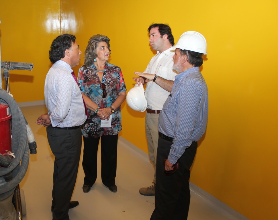 En los próximos días se inicia montaje de Galería Laguna en  Estadio Sausalito, informó alcaldesa Virginia Reginato