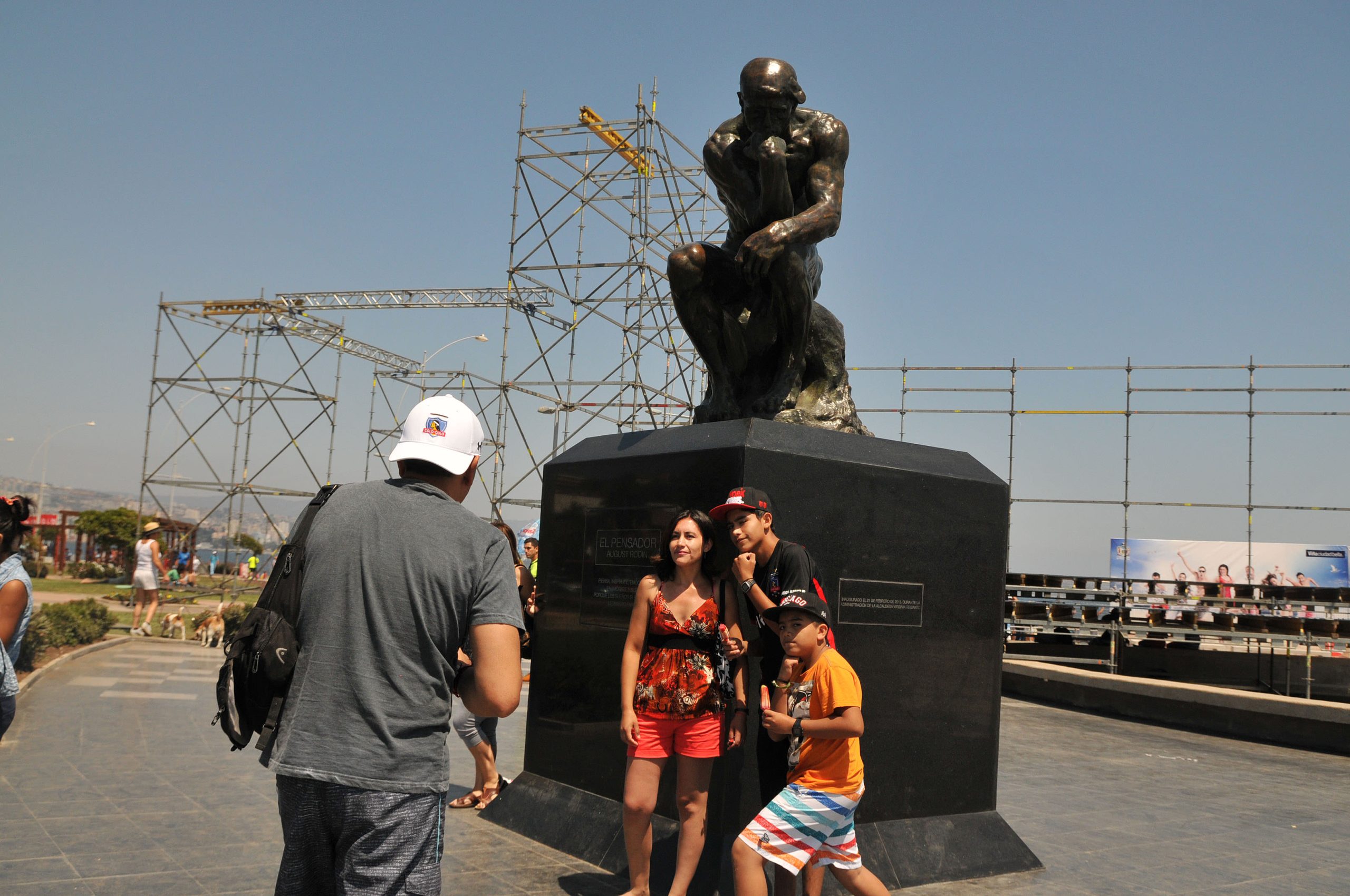 Gran acogida por parte de la comunidad y turistas ha tenido la escultura