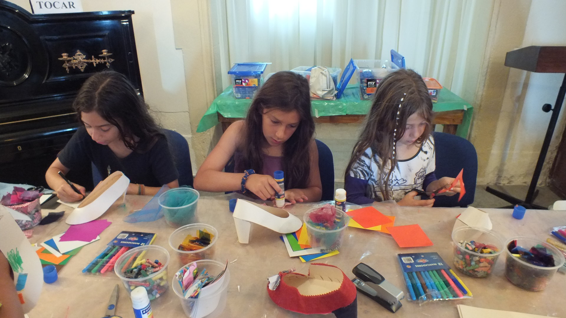 Alta participación de niños en talleres patrimoniales durante el verano 2015 fue destacado por alcaldesa Virginia Reginato