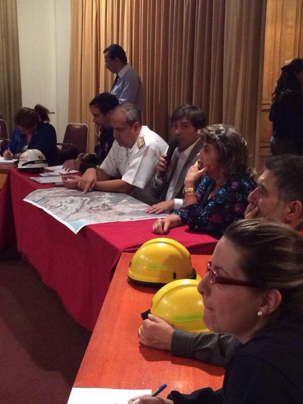 Municipio de Viña del Mar se encuentra en alerta ante emergencia de incendio forestal