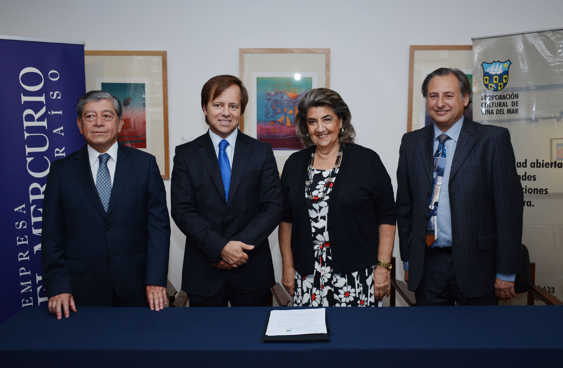 Corporación Cultural de Viña del Mar suscribió convenio con El Mercurio de Valparaíso