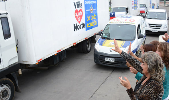 Alcaldesa Virginia Reginato agradece a los viñamarinos por su solidaridad