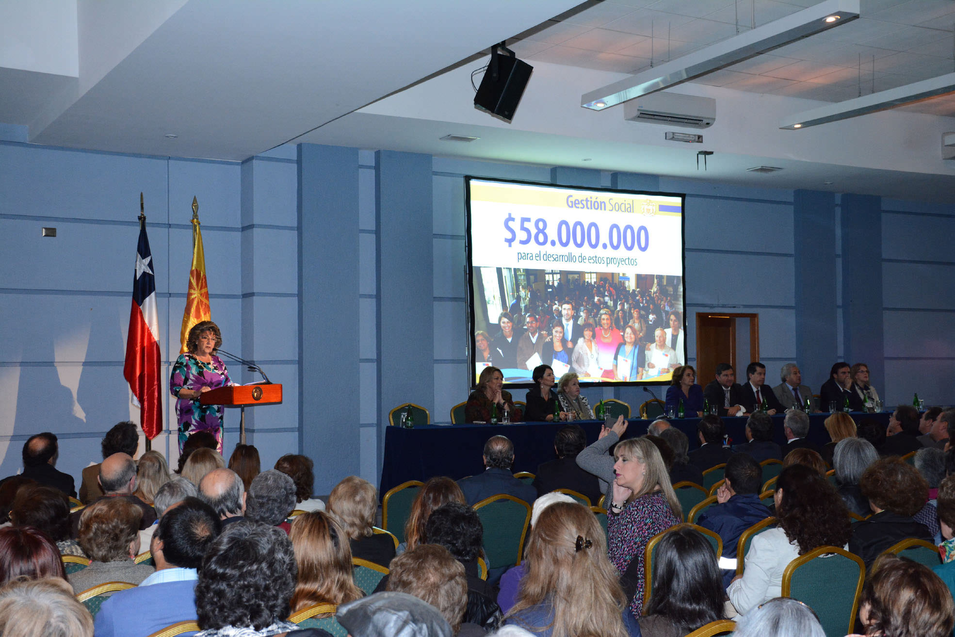 Con énfasis en el actual y futuro desarrollo comunal, alcaldesa Virginia Reginato rindió Cuenta Pública 2014